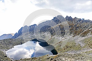 Hiking in High Tatras Mountains Vysoke Tatry, Slovakia