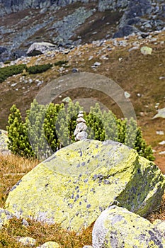 Hiking in High Tatras Mountains Vysoke Tatry, Slovakia