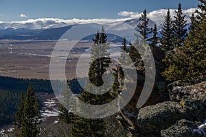 Hiking at Kenosha Pass, Colorado