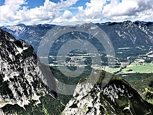 Hiking in Bavaria Germany Mountain Views/ Wandern in Bayern Berge photo