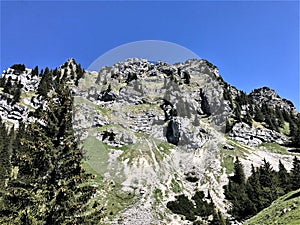 Hiking in Bavaria Germany Mountain Views/ Wandern in Bayern Berge photo