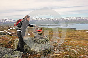 Hiking in Lapland