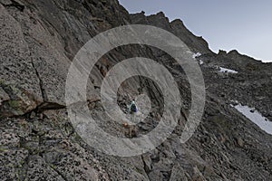 Hiking the Ledges of Longs Peak