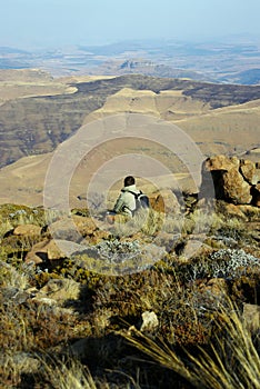 Hiking in Lesotho