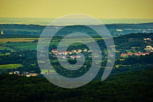 View from above on a gorgious place