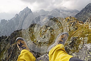 Hiking in mountains, Slovakia