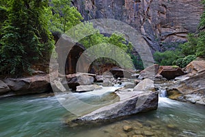 Hiking the Narrows in Zion National Park