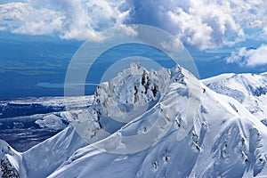 Hiking into New Zealand`s back country