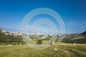 Hiking In Paklenica Velebit Mountains In Croatia