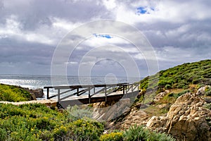 A Hiking Path Bridge in Garrapata State Park