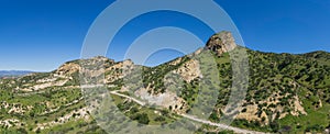 Hiking Path through California Grass Canyon