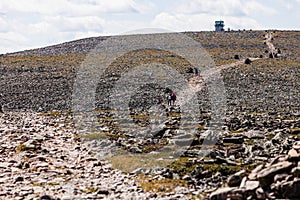 Hiking Path at Mont Jacques-Cartier photo