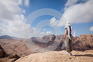 Hiking in Petra