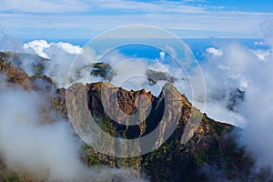 Hiking Pico do Arierio and Pico Ruivo - Madeira Portugal photo