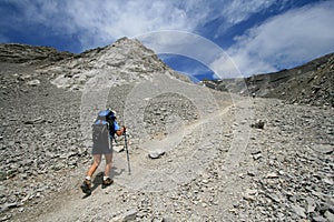 Hiking at Ptarmigan Cirque