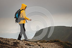 Watch your step during hike and bad weather