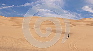 Hiking the Sand Dunes