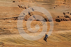 Hiking the Sandstone Cliffs of Utah