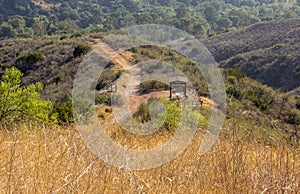 Hiking in Santiago Oaks Regional Park