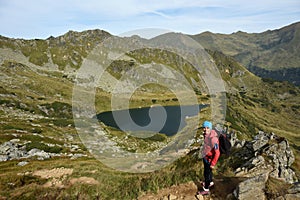 Hiking in Schladminger Tauern, Steiermark, Austria