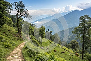 Hiking Shivapuri National Park Nepal photo