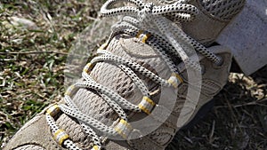 Hiking shoe laces