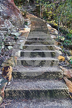 Hiking steps