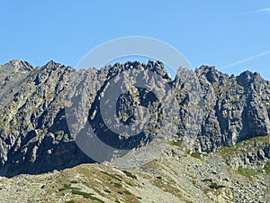 Hiking to Krivan Peak in High Tatras