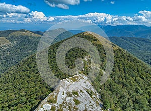 Hiking Trail atop Ljubicko Brdo, Velebit Mountain, Baske Ostarije, Croatia