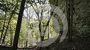 Hiking Trail at Devil`s Den State Park, Arkansas