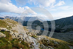 Hiking trail in the High Tatra