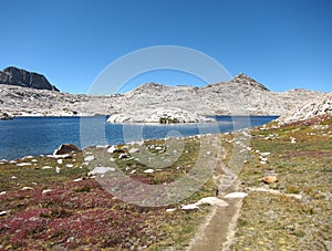 Hiking trail in Kings Canyon National Park