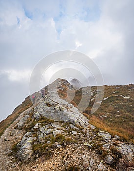 Hiking Trail in the Mountains