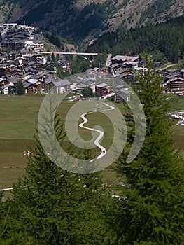 Hiking Trail at Saas Fee