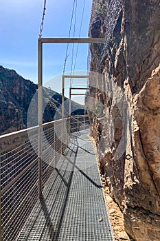 Hiking trail to Colgante bridge (Puente Colgante El Saltillo) photo