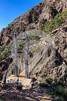 Hiking trail to Colgante bridge (Puente Colgante El Saltillo) photo