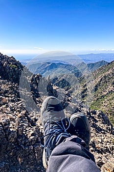 Hiking trail to Lucero peak of the Natural Park of Tejeda, Almijara and Alhama photo