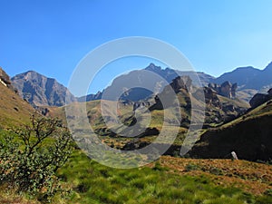 Hiking Trail to Rhino Peak, uKhahlamba Drakensberg National Park