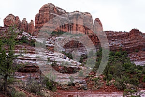 Hiking up to Cathedral Rock in Sedona, Arizona