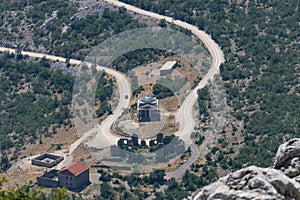 Hiking on Velebit mountain Croatia Tulove Grede home of Winntou