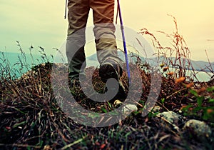 Hiking woman