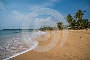 Hikkaduwa beach, Sri Lanka photo