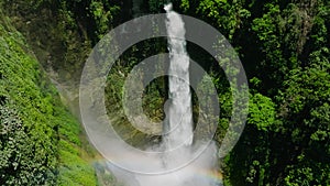 Hikong Bente Falls in Lake Sebu. South Cotabato, Philippines.