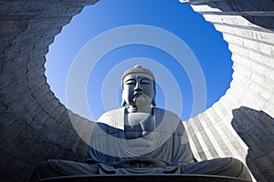 Hill of the Buddah, This Buddha statue was designed by Tadao Ando photo