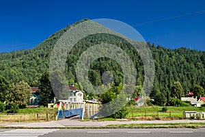 Hill Cebrat in town Ruzomberok, Slovakia