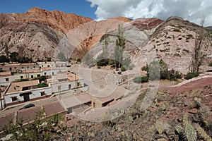 Hill of Cerro 7 colores at Purmamarca