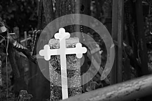 Hill of the Crosses, Lithuania. Christ, religion.