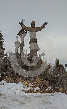 Hill of Crosses Siauliai Lithuania.