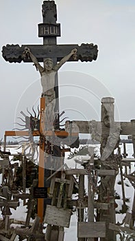 Hill of Crosses Siauliai Lithuania.