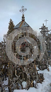 Hill of Crosses Siauliai Lithuania.